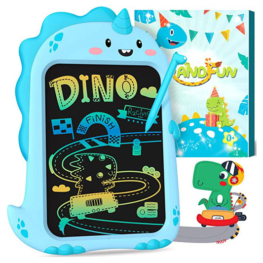 LCD Writing Tablet Toddler Toys, 8.5 Inch Doodle Board Drawing Pad Gifts for Kids, Dinosaur Boy Toy Drawing Board Christmas Birthday Gift, Drawing Tablet for Boys Girls 2 3 4 5 6 Years Old-Green