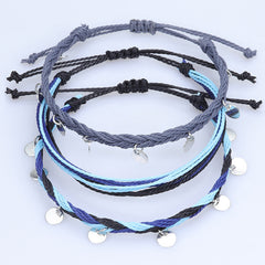 Bracelets  Rope Anklets Braided Boho Cute Friendship Foot Jewelry for Women Teen Girls