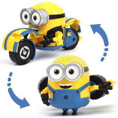 Official puzzle minions toys deformed car aircraft children's doll minions