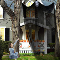 12.3ft Halloween Ghost Hanging Decorations, Scary Hanging Yard Home Party Indoor Outdoor Decor