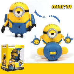 Official puzzle minions toys deformed car aircraft children's doll minions