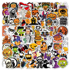 100 Pcs Halloween Stickers,Cute Halloween Day Stickers Halloween Decorations,Stickers for Kids