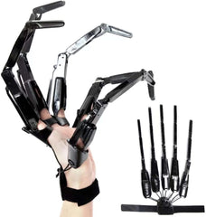 Halloween Articulated Fingers, 3D Printed Articulated Finger Extensions Fits All Finger Sizes, As Flexible as Your Own Fingers, Easy to Put on and Unload, The Best Halloween Accessories