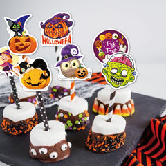 100 Pcs Halloween Stickers,Cute Halloween Day Stickers Halloween Decorations,Stickers for Kids