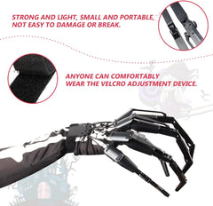 Halloween Articulated Fingers, 3D Printed Articulated Finger Extensions Fits All Finger Sizes, As Flexible as Your Own Fingers, Easy to Put on and Unload, The Best Halloween Accessories