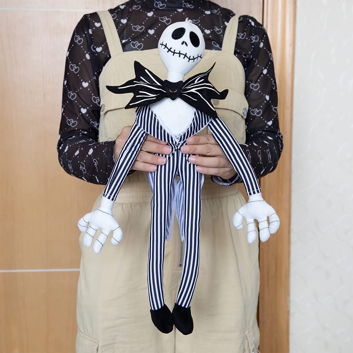 Jack Skellington Plush Doll The Nightmare Before Christmas Pumpkin King Plush Stuffed Toys Dolls (Tall)