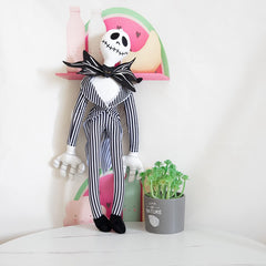 Jack Skellington Plush Doll The Nightmare Before Christmas Pumpkin King Plush Stuffed Toys Dolls (Tall)