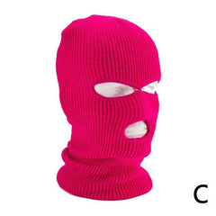 Knit Sew Acrylic Outdoor Full Face Cover  Thermal Ski Masks One Size Fits Most