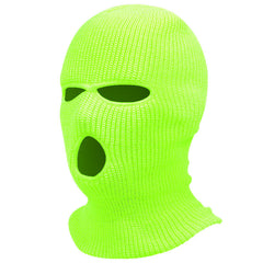 Knit Sew Acrylic Outdoor Full Face Cover  Thermal Ski Masks One Size Fits Most