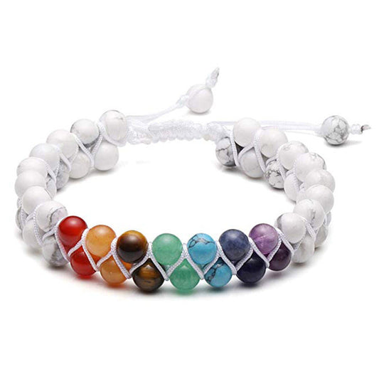 Bracelet Bead Chakra Bracelet Chakras Healing Bracelet Yoga Stone Beads Bracelets