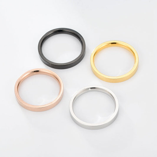 Rings Stacking Stackable Band Thumb Pointer Finger Plain  Hand Ring