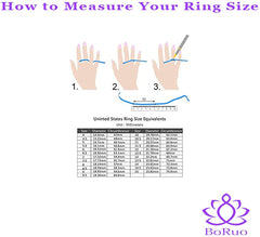 Ring Cubic Zirconia Princess Crown Tiara Wedding Band Eternity Hand Ring