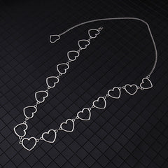 Metal Waist Chain Women Girls Adjustable Body Chain Belts Fashion Belly Jewelry for Jeans Dresses