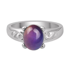 Fashion Creative Gemstone Ring Simple Temperament Palace Hand Ring