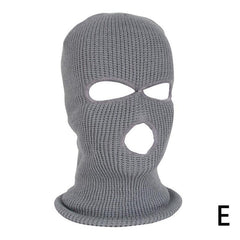 Knit Sew Acrylic Outdoor Full Face Cover  Thermal Ski Masks One Size Fits Most