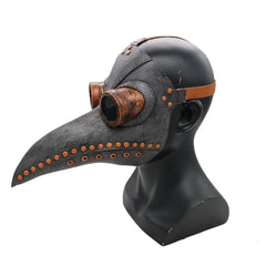 Plague Doctor Bird Masks Long Nose Beak Cosplay Steampunk Halloween Costume Props Latex Material