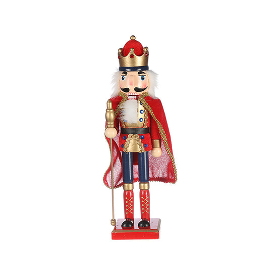 Fall Decorations Wooden Soldier Nutcracker gift  Ornament for Table Desktop Fireplace Fall Home Christmas Decor