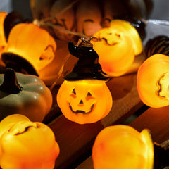 Halloween Lights 20-40 LED Pumpkin String Lights Halloween Decor  Festival Party Holiday Halloween Decorations