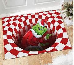 Illusion Doormat Christmas Non-Slip Visual Door Mat