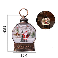 New Christmas gifts Wind Lantern Santa gift Christmas tree party accompaniment Hanging decoration