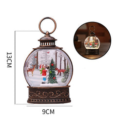 New Christmas gifts Wind Lantern Santa gift Christmas tree party accompaniment Hanging decoration