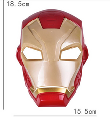 Avengers Marvel Iron Man Flip FX Mask with Flip-Activated Light and Sound Effects for Costume and Role-Play Dress Up