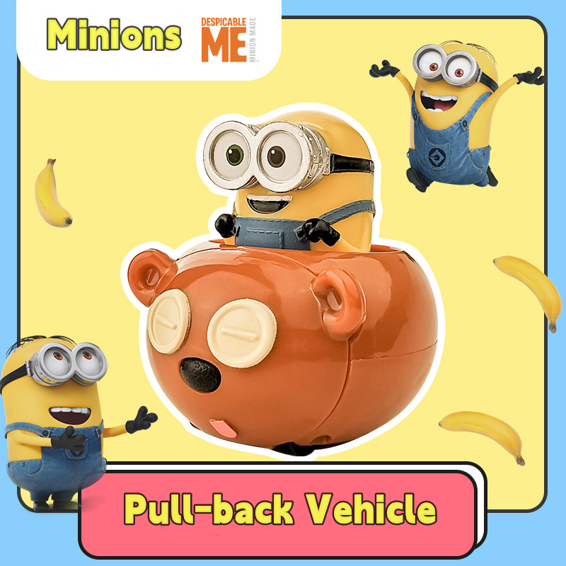 Minion Bob  inertia car Skateboard Boomerang boy toy car