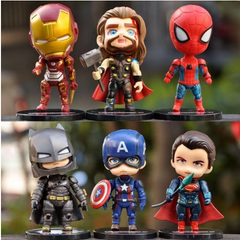 Heroes Marvel Super Hero Adventures 4-Inch Action Figure 6-Pack