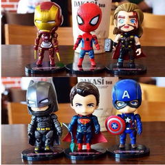 Heroes Marvel Super Hero Adventures 4-Inch Action Figure 6-Pack