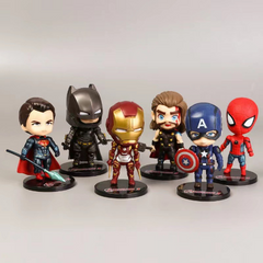 Heroes Marvel Super Hero Adventures 4-Inch Action Figure 6-Pack