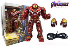 Marvel Avenger Hulk buster Mark44 20cm Action Figure LED Light Tony Stark Iron Man Legends Infinity War Endgame Toys Doll