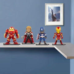 Action Figure with 6 Character, Action Figures Toys for Kids Ages 3 and Up & Collector & Fans, Cake Decorations(6 pcs)