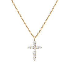 Necklace Alloy Cross Necklace | Cross Pendant | Women's  Necklace