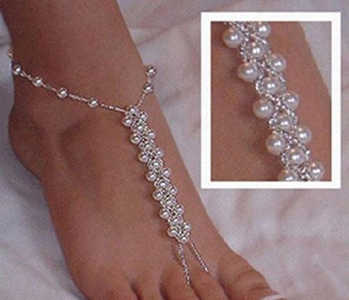 Pearl Barefoot Foot Jewelry Anklet