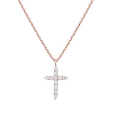 Necklace Alloy Cross Necklace | Cross Pendant | Women's  Necklace