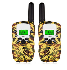 2022 New Kids Walkie Talkie Handheld Transceiver Highlight Phone Radio Interphone 3KM Mini Toys Talkie Walkie Gifts