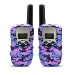 2022 New Kids Walkie Talkie Handheld Transceiver Highlight Phone Radio Interphone 3KM Mini Toys Talkie Walkie Gifts