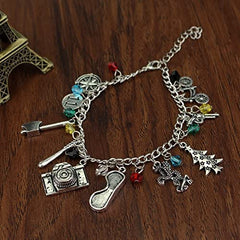 Stranger Things Charm Bracelet  Jewelry Merchandise With Stunning Style In Silver