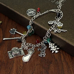 Stranger Things Charm Bracelet  Jewelry Merchandise With Stunning Style In Silver