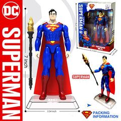 DC Universe superhero Justice League character model children's toys