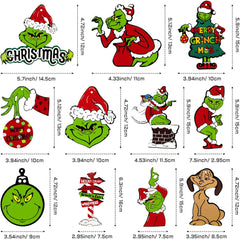 Christmas Hanging Ornament Christmas Tree Decorations Grinch Decoration