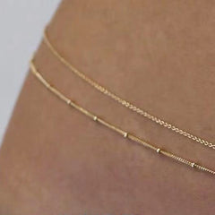 Bead Waist Chain Sequin Belly Chains Layered Beach Body Chain