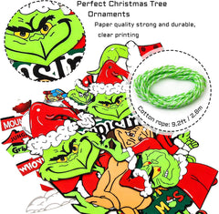 Christmas Hanging Ornament Christmas Tree Decorations Grinch Decoration