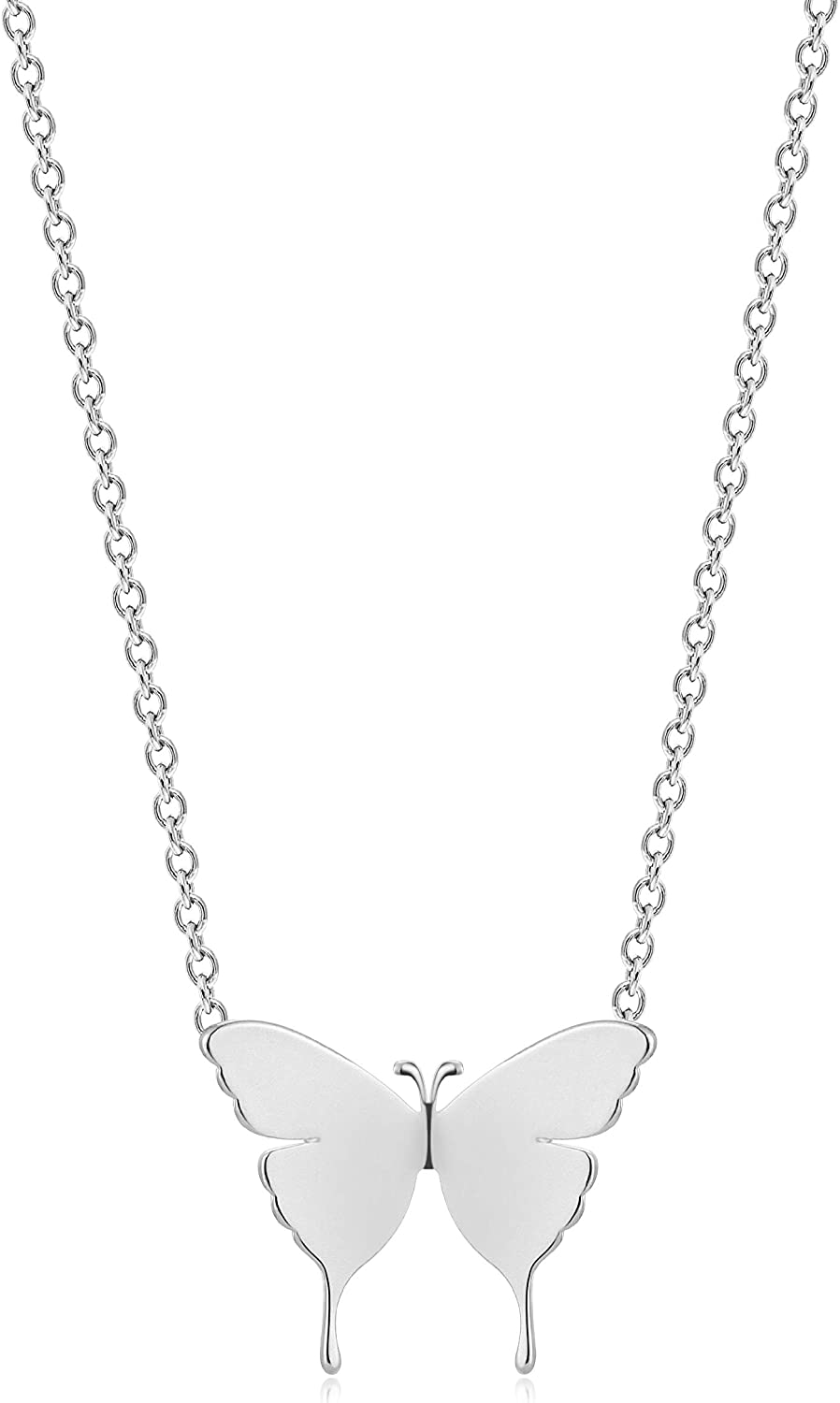 Butterfly Pendant Necklaces Delicate Everyday Necklace for Women Minimalist Personalized Jewelry