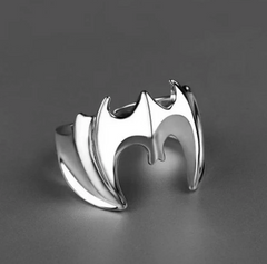 New Vintage Bat Finger Rings Fashion Retro Style Adjustable Bat Rings For Women Men Bat Jewellery Gift