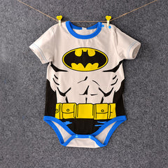 DC Comics baby-boys Justice League Multi Pack Bodysuits - Assorted Superhero Bodysuits(3 pack)