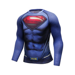 Superhero Mens Compression Shirt