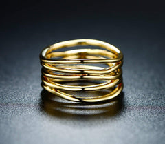 Minimalist Indifferent Multi-layer Female Senior Commuter Hand Ring