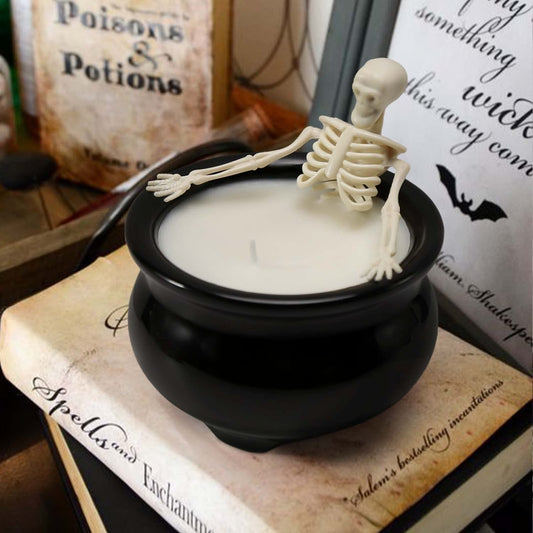 Halloween Decorations Halloween Decor Halloween Skeleton Candles Vintage Farmhouse Gothic Decoration for Home Indoor Room Tables