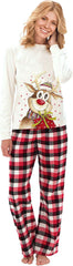 Family Matching Pajamas Christmas Holiday Nightwear Sleepwear Sets